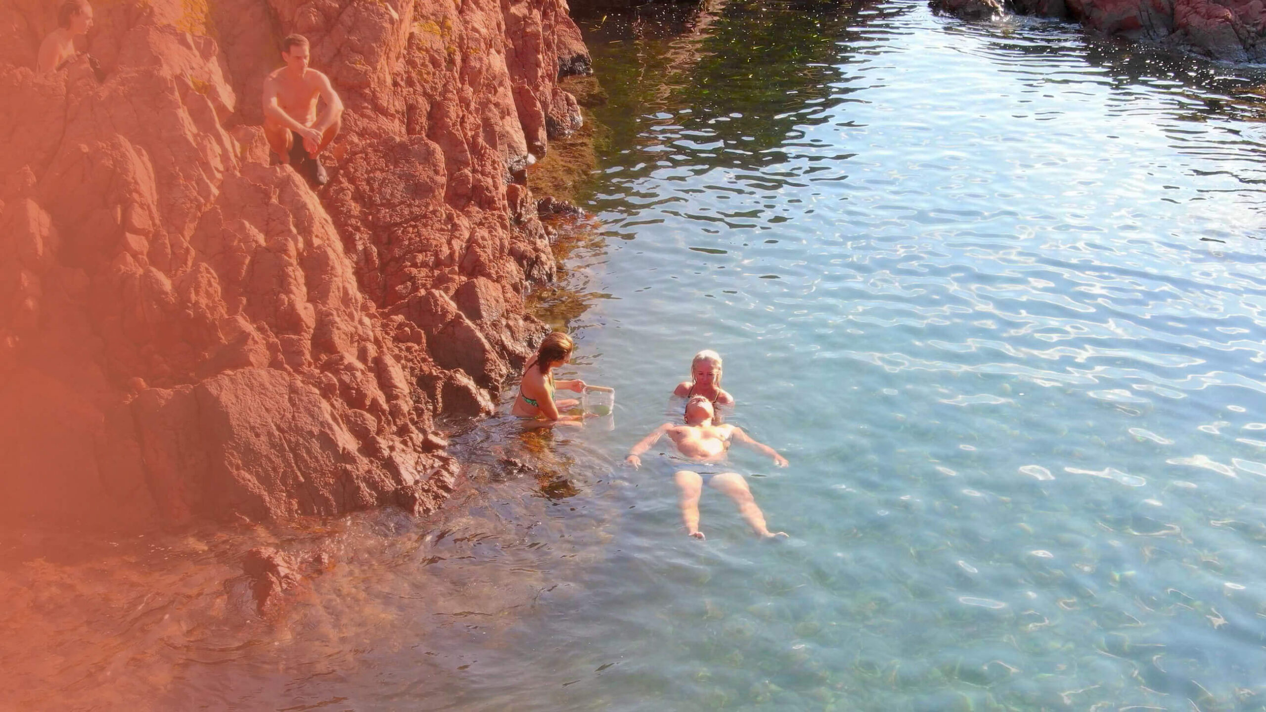 Nager dans le Bonheur stage aquaphobie Estérel